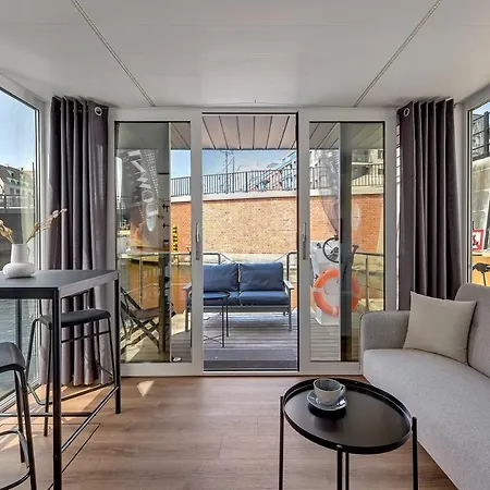 Apartment Na Wodzie - La Mare Motlava Houseboats With Sauna By Downtown Gdansk