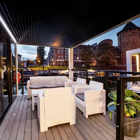 Na Wodzie - La Mare Motlava Houseboats With Sauna By Downtown