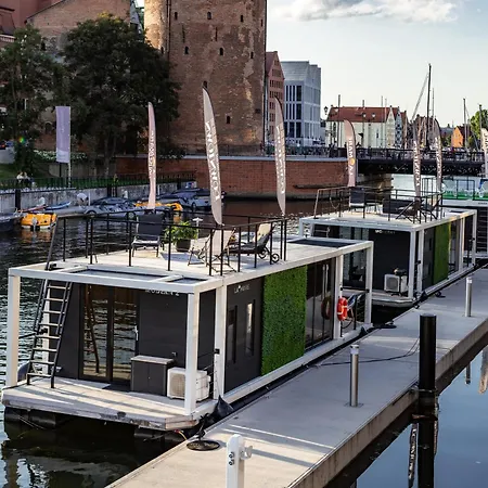 Apartment Na Wodzie - La Mare Motlava Houseboats With Sauna By Downtown