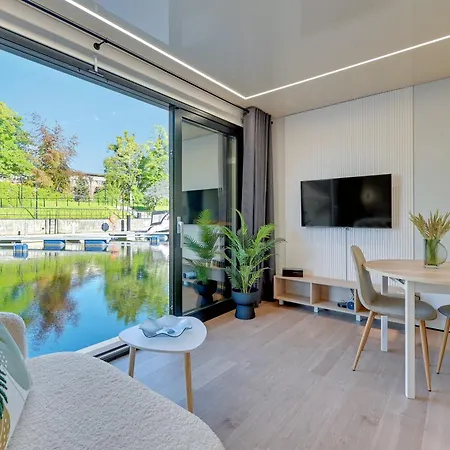 Na Wodzie - La Mare Motlava Houseboats With Sauna By Downtown Apartment Gdansk