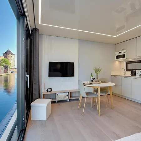 Na Wodzie - La Mare Motlava Houseboats With Sauna By Downtown