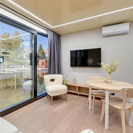 Na Wodzie - La Mare Motlava Houseboats With Sauna By Downtown Apartment *
